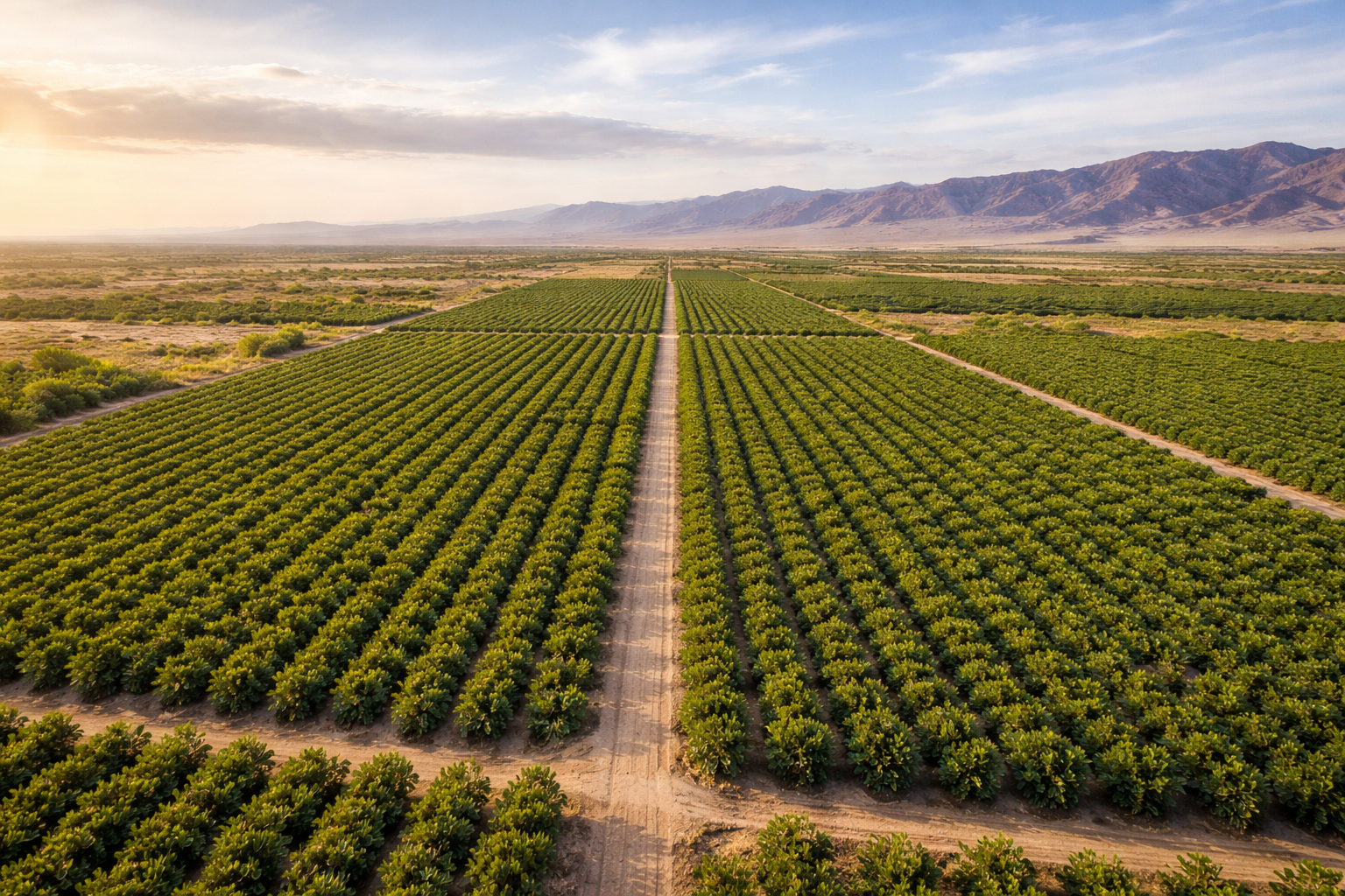 Plantaciones de arándanos